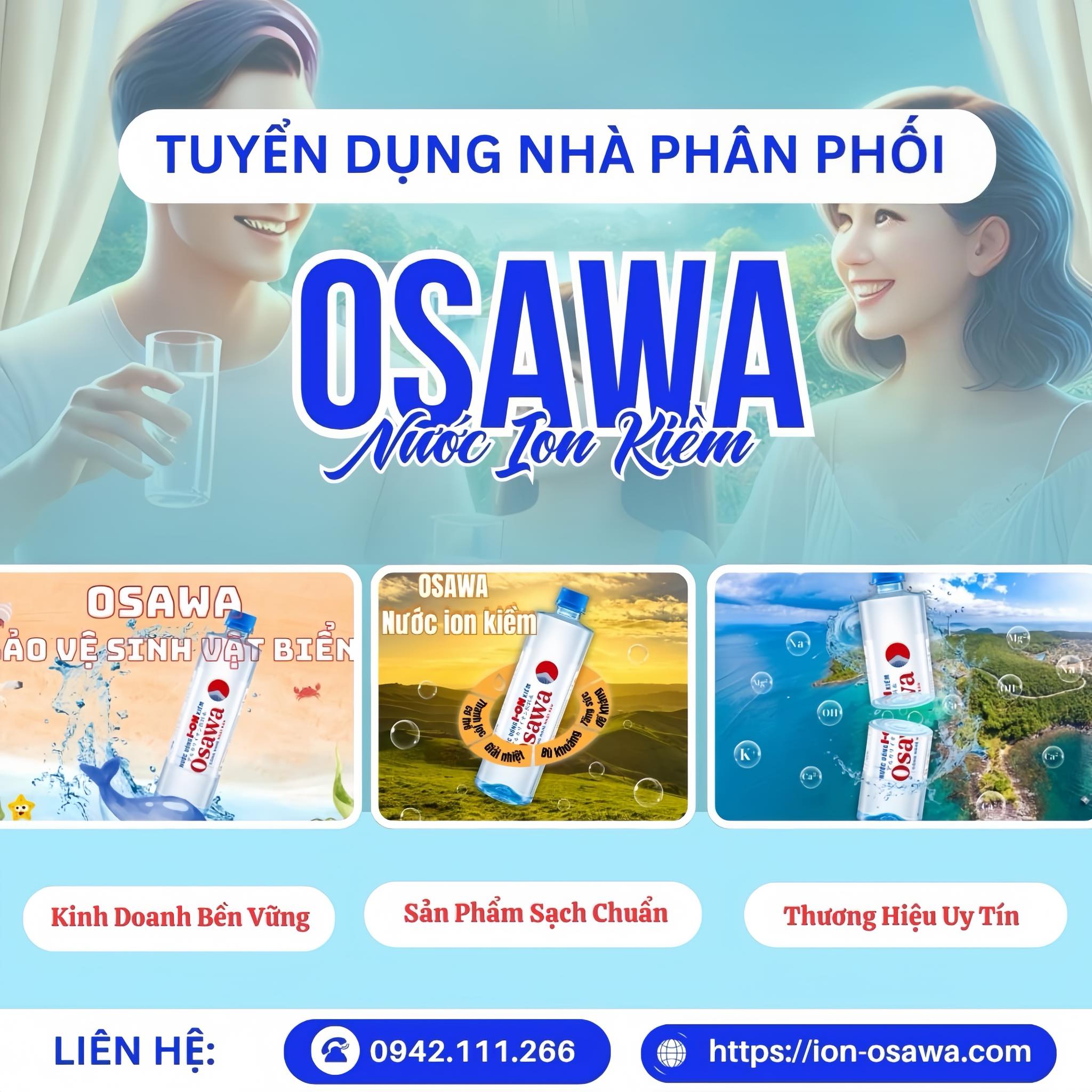 OSAWA TUYỂN NHÀ PHÂN PHỐI TOÀN QUỐC